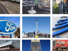 户外广告牌安全检测、大型广告牌安全检测